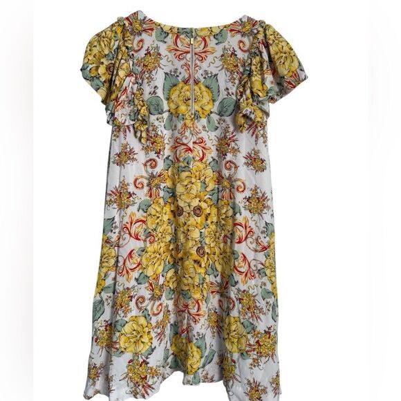 Anthropologie Yara Flutter Sleeve Mini Dress. - Picture 6 of 6